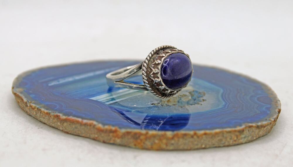 Nakai Sterling Silver Lapis Ring